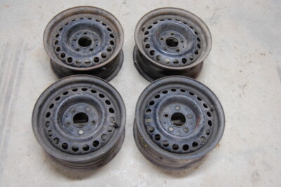 4er-Satz Stahlfelgen 6J x 14’ für Mercedes-Benz /8-Coupé und 280E-Limousinen, auch W107/108/109/111/113/114/116/123 gebraucht