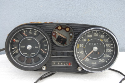 Kombiinstrument 240km/h für W108 Benziner