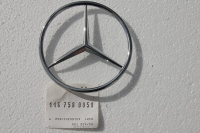 W116 Mercedesstern für Kofferraumdeckel A1167580058 neu originalverpackt