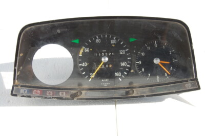 W123 Kombiinstrument für Dieselfahrzeuge A1235425602 Tacho 160km/h K=0880 km-Stand:  115325 gebraucht