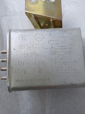 W123 Vorglüh-Relais, gebraucht, passend bei 300D früh