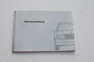 W124 T-Modell Betriebsanleitung gebraucht