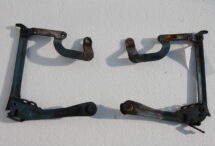 W123 Haubenscharnierpaar A1238800377 und -0477 gebraucht