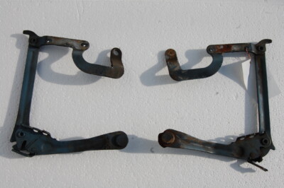 W123 Haubenscharnierpaar A1238800377 und -0477 gebraucht