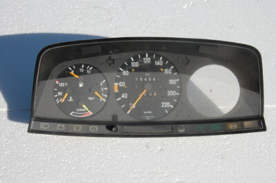 W123 Kombiinstrument gebraucht Art.Nr. A123 542 0457 Tachostand 154581 km